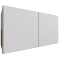Fabuwood Allure Luxe Frost 27" W X 15" H X 12" D Double Door Wall Cabinet