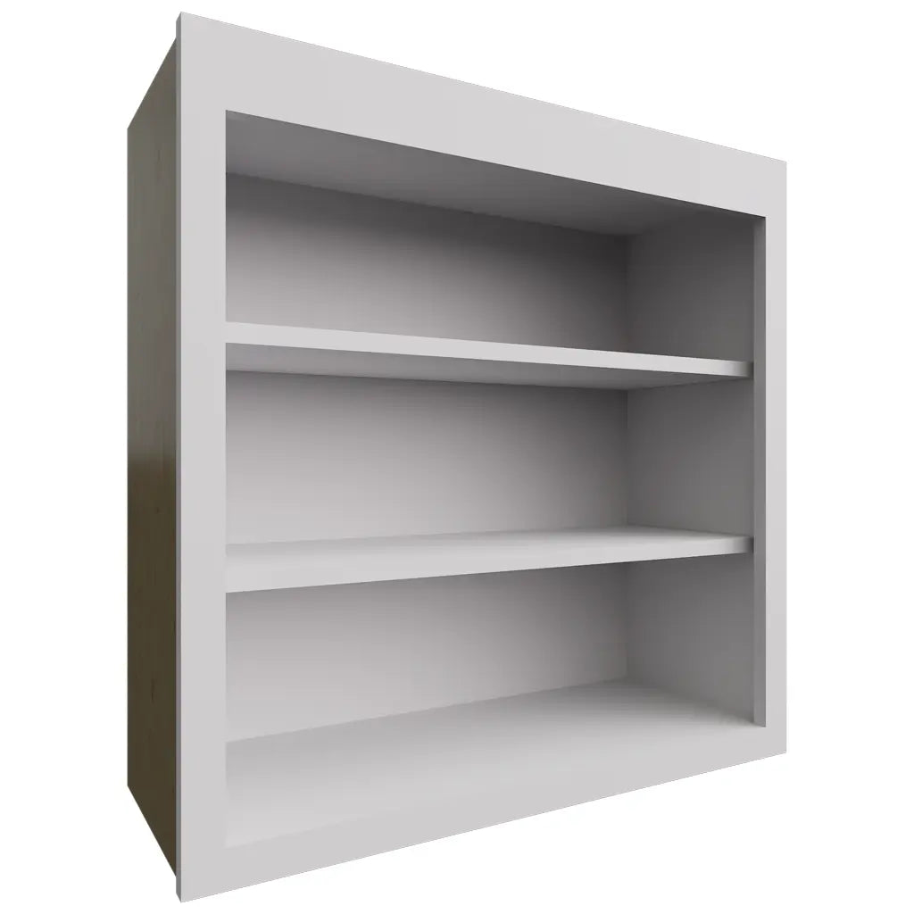 Fabuwood Allure Luxe Frost 30" W X 30" H X 12" D Wall Open Shelf Cabinet