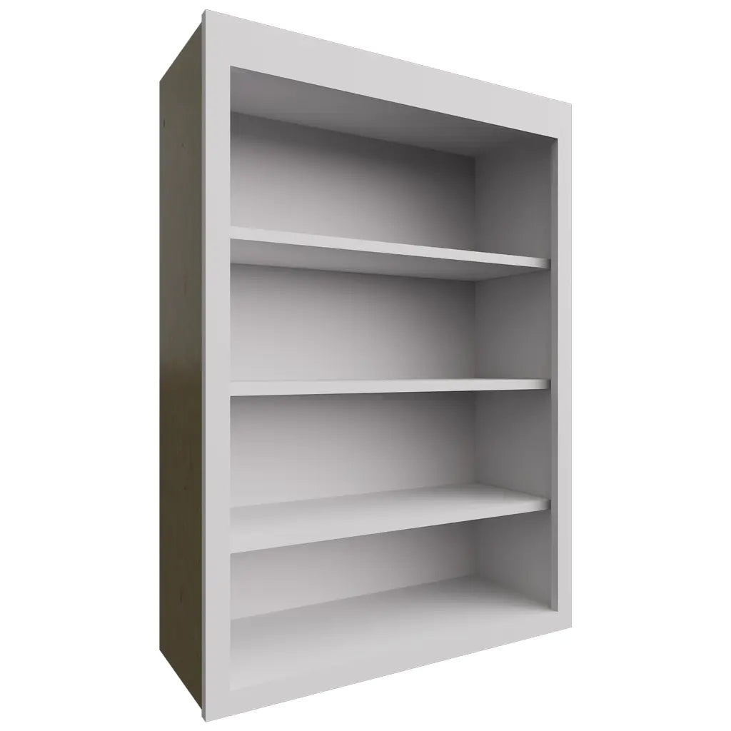 Fabuwood Allure Luxe Frost 30" W X 42" H X 12" D Wall Open Shelf Cabinet