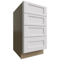 Fabuwood Allure Nexus Frost 18" W X 34 1/2" H X 24" D 4 Drawer Base Cabinet