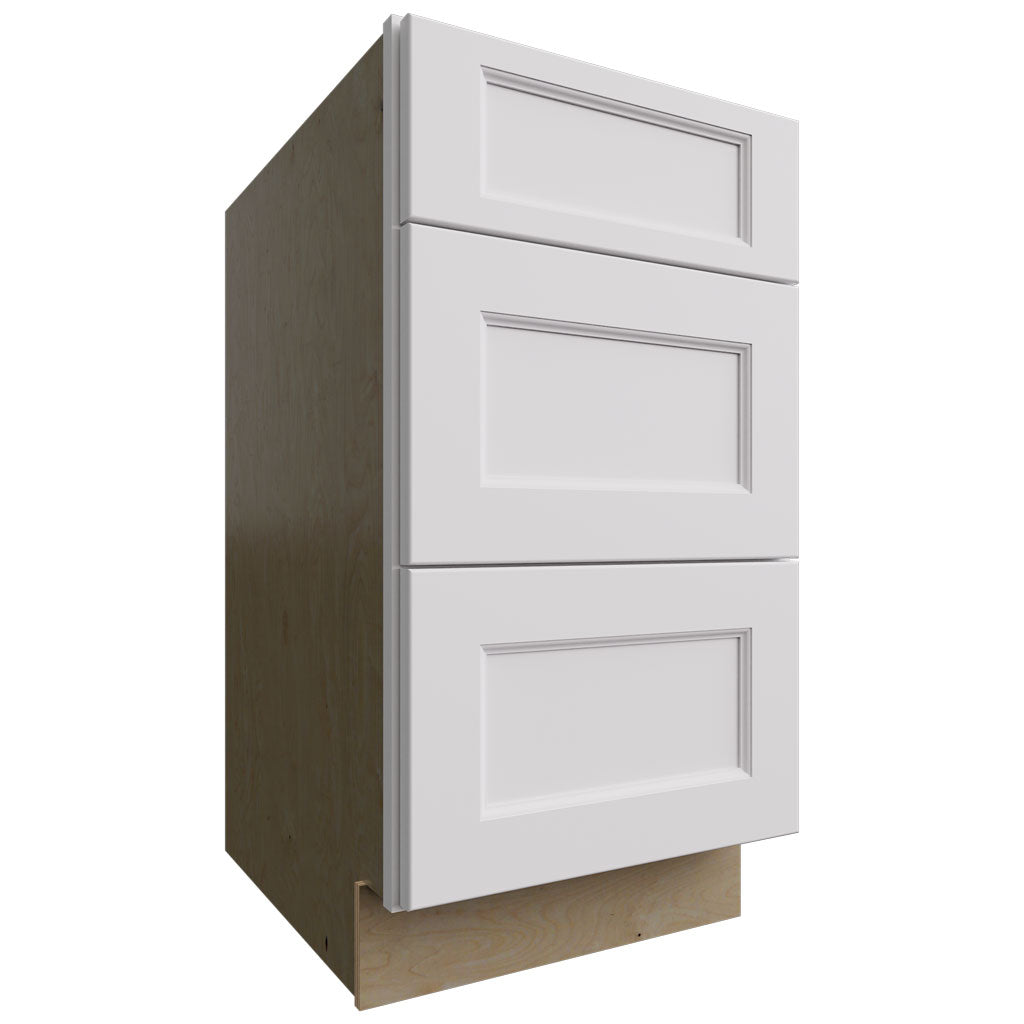 Fabuwood Allure Nexus Frost 18" W X 34 1/2" H X 24" D 3 Drawer Base Cabinet