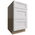 Fabuwood Allure Nexus Frost 18" W X 34 1/2" H X 24" D 3 Drawer Base Cabinet