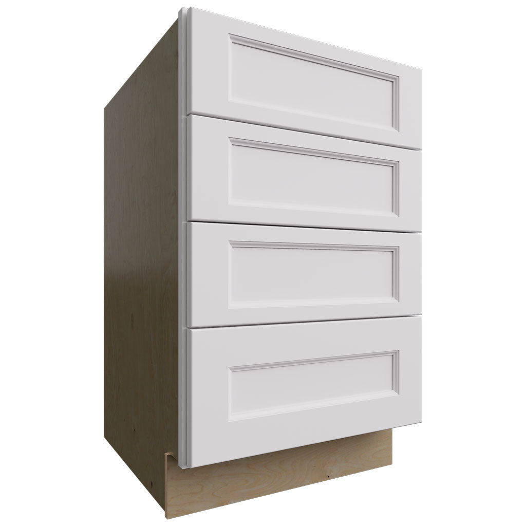 Fabuwood Allure Nexus Frost 21" W X 34 1/2" H X 24" D 4 Drawer Base Cabinet