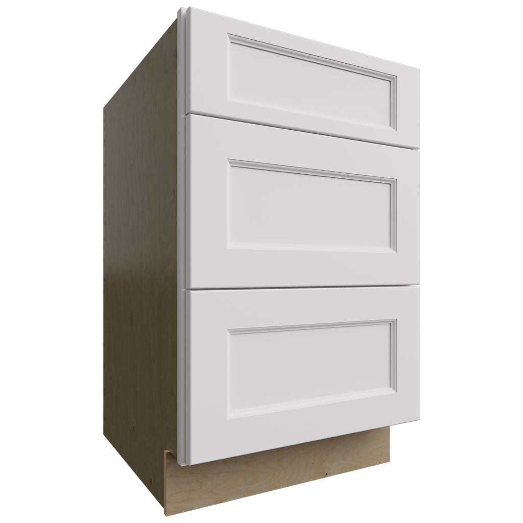 Fabuwood Allure Nexus Frost 21" W X 34 1/2" H X 24" D 3 Drawer Base Cabinet