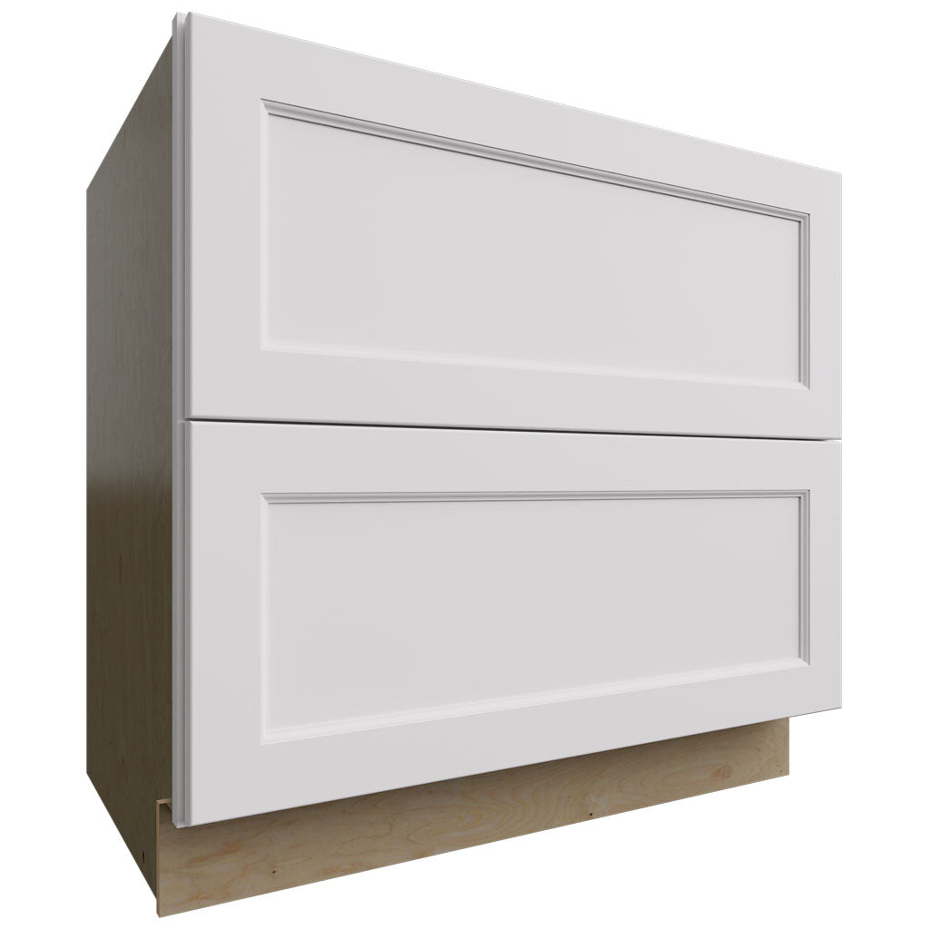 Fabuwood Allure Nexus Frost 36" W X 34 1/2" H X 24" D 2 Drawer Base Cabinet