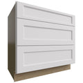 Fabuwood Allure Nexus Frost 36" W X 34 1/2" H X 24" D 3 Drawer Base Cabinet
