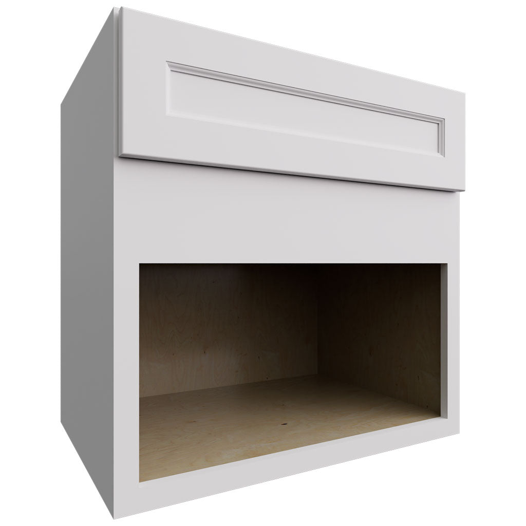 Fabuwood Allure Nexus Frost 30" W X 30" H X 21" D Wall Microwave Cabinet