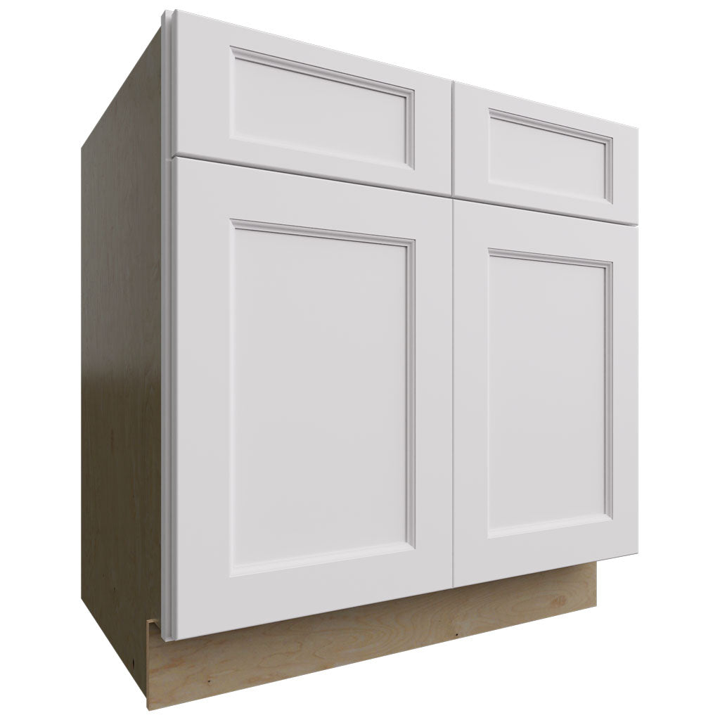 Fabuwood Allure Nexus Frost 33" W X 34 1/2" H X 24" D Double Door Sink Base Cabinet