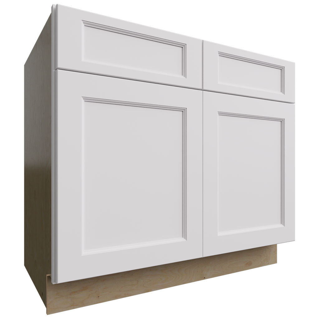 Fabuwood Allure Nexus Frost 39" W X 34 1/2" H X 24" D Double Door Sink Base Cabinet
