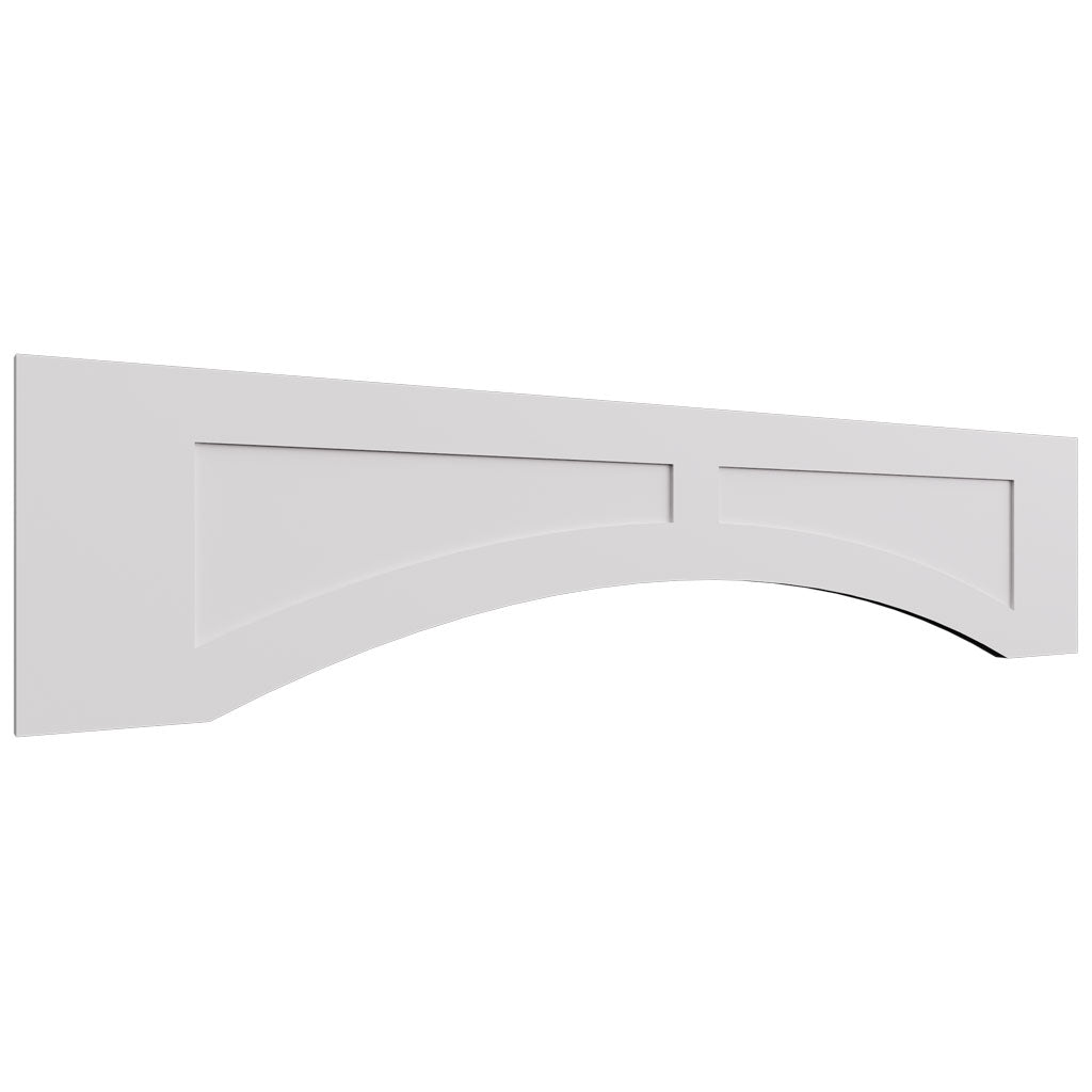 Fabuwood Allure Nexus Frost 54" W X 12" H Arched-Raised Panel