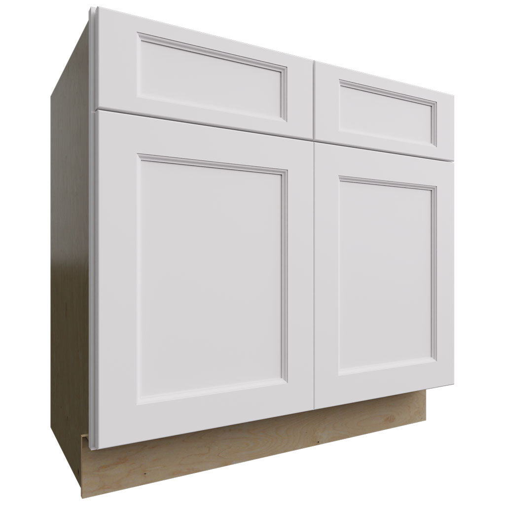 Fabuwood Allure Nexus Frost 36" W X 34 1/2" H X 21" D Vanity Sink Base Cabinet