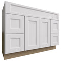 Fabuwood Allure Nexus Frost 48" W X 34 1/2" H X 21" D Vanity Combo Single Sink w/4 Drawers Cabinet