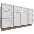 Fabuwood Allure Nexus Frost 60" W X 34 1/2" H X 21" D Vanity Combo Single Sink Cabinet