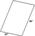 FP2496 - RTA Sandy Mirage Shaker - Panel - PANEL 24" X 96" X 3/4" FOUR EDGE FINISHED - 24" X 96" X 3/4"