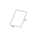 FP3696 - Assembled Ebony Shaker - Panel - PANEL 36" X 96" X 3/4" FOUR EDGE FINISHED - 36" X 96" X 3/4"
