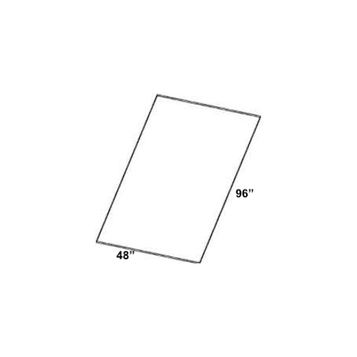FP4896 - Assembled Ebony Shaker - Panel - PANEL 48" X 96" X 3/4" FOUR EDGE FINISHED - 48" X 96" X 3/4"