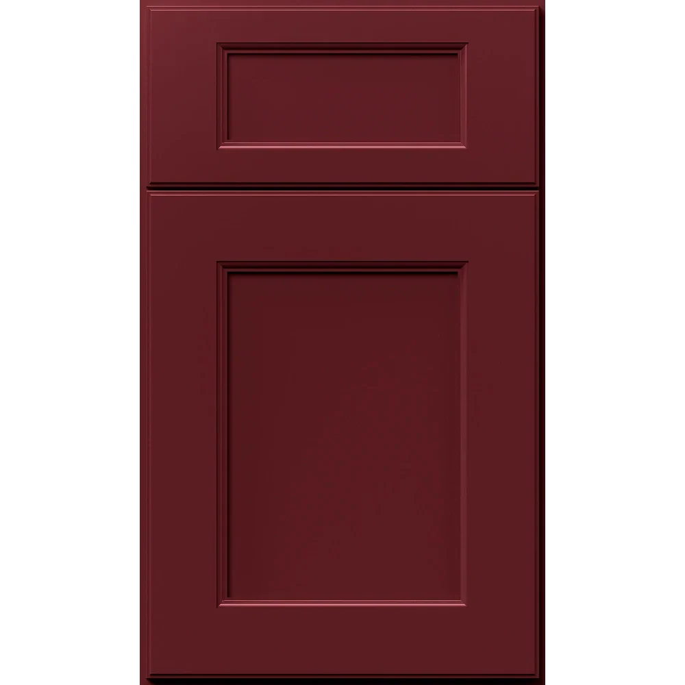 Fabuwood Allure Fusion Cabernet Red Door Sample