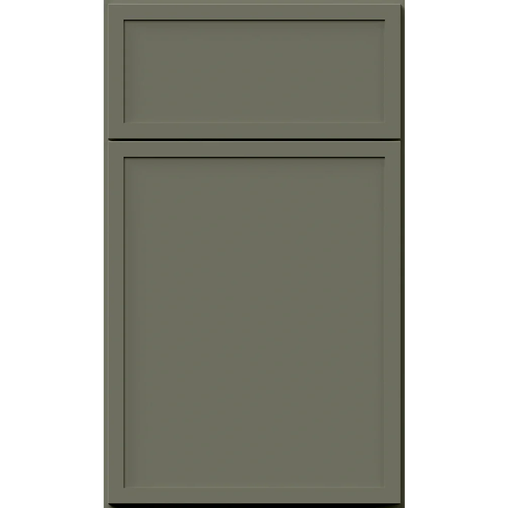 Fabuwood Allure Luna Forest Green Door Sample