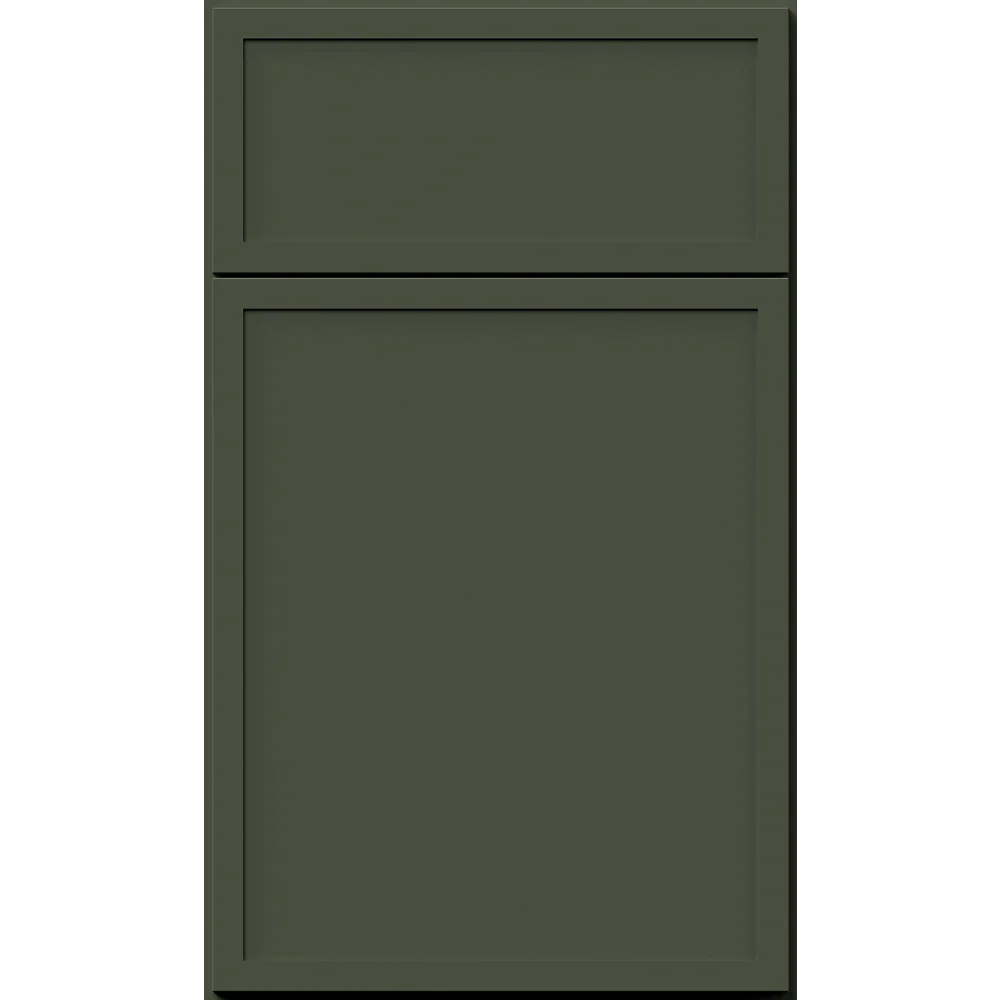 Fabuwood Allure Luna Hunter Green Door Sample