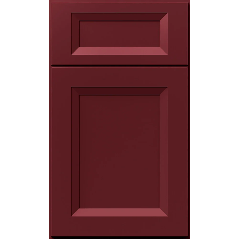 Fabuwood Allure Onyx Cabernet Red Door Sample