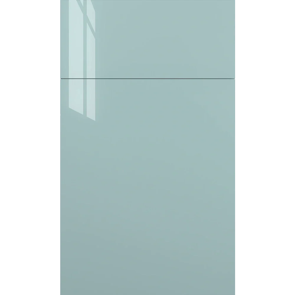Fabuwood Catalina Agua Marina Gloss Door Sample