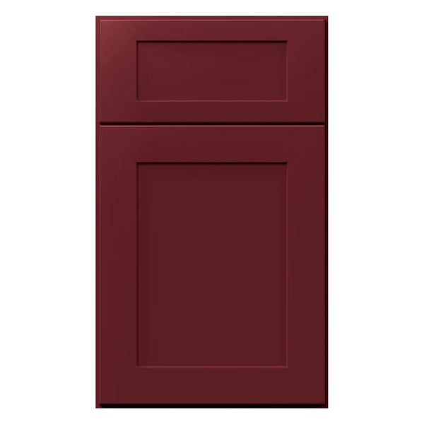Fabuwood Allure Galaxy Cabernet Red Door Sample