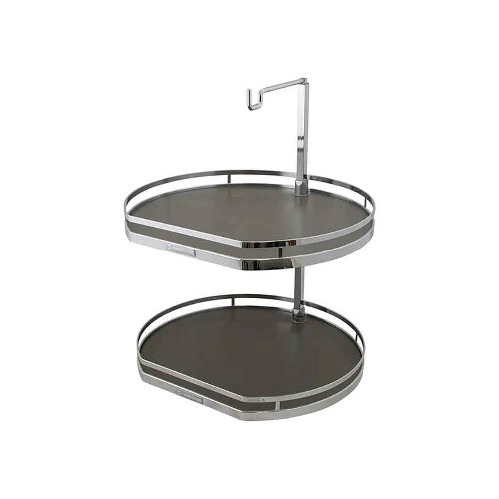 Fabuwood Illume Tuscany Azul Indigo 24" W x 36" H Lazy Susan Twister