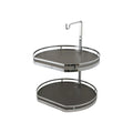 Fabuwood Illume Tuscany Blanco 24" W x 36" H Lazy Susan Twister