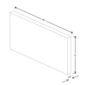 Fabuwood Allure Galaxy Seaside Pine 96" W X 6" H X 3/4" D Molding EXtension