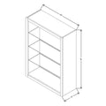 Fabuwood Allure Galaxy Elderberry 30" W X 42" H X 12" D Wall No Door Cabinet