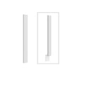 Fabuwood Allure Galaxy Seaside Pine 3" W X 96" H Overlay Filler