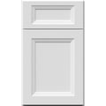 Fabuwood Allure Onyx Frost Recessed Panel White Door Sample