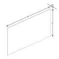 Fabuwood Illume Tuscany Verde Salvia 96" W x 48" H x 3/4" D Mdf Panel