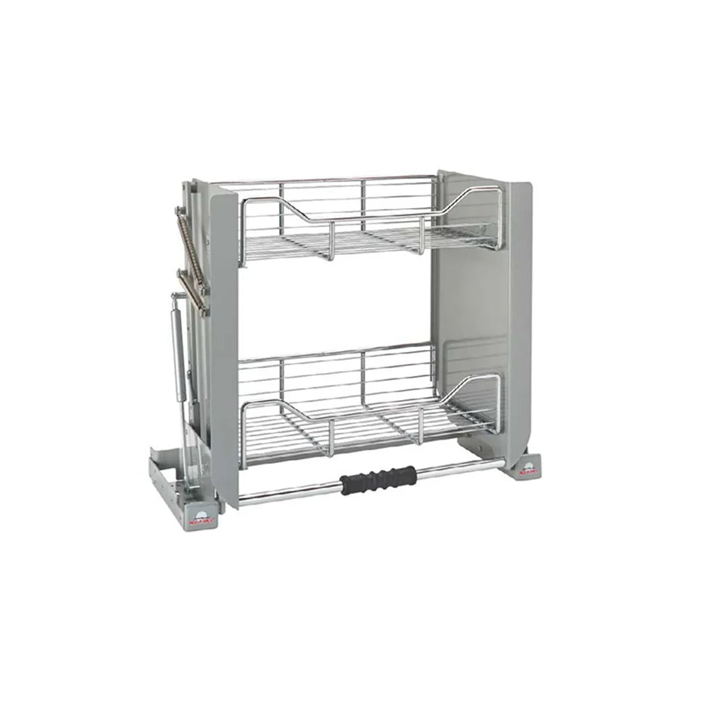 Fabuwood Ovela Catalina Textil Plata 36" W Pull Down Shelf