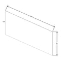 Fabuwood Allure Galaxy Elderberry 48" W X 120" H X 1/2" D Plywood