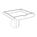 CNC Classic Broadway Chestnut 15" W Pull Out Shelf
