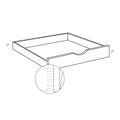 CNC Concord Elegant Ocean 18" W Pull Out Shelf