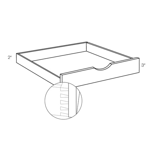 CNC Classic Broadway Cotton 18" W Pull Out Shelf