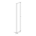Fabuwood Illume Tuscany Ida 1 3" W x 96" H x 13" D Refrigerator End Panel