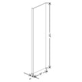 Fabuwood Allure Galaxy Seaside Pine 3" W X 120" H X 30" D Refrigerator End Panel