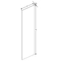 Fabuwood Illume Tuscany Blanco 3/4" W x 96" H x 30" D End Panel