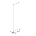 Fabuwood Allure Galaxy Mocha 3" W X 96" H X 24" D Refrigerator End Panel