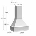 Fabuwood Allure Nexus Frost 31 3/4" W X 46 3/8" H X 19 7/8" D Signature Hood
