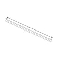 Fabuwood Value Premium Hallmark Frost 96" W X 1 1/2" H X 1/8" D Rope Molding