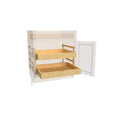 Fabuwood Allure Galaxy Seaside Pine Roll Out Drawer 27" W With Full EXtension Blum Slide