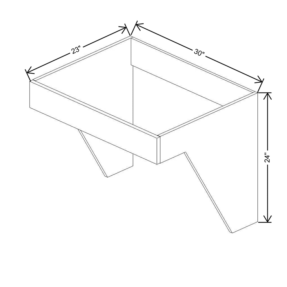 CNC Luxor Harvest 30" W Removable Sink Insert