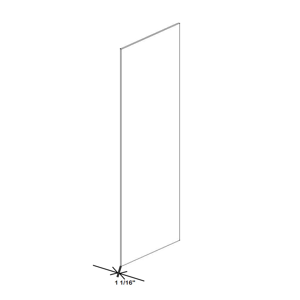 Fabuwood Illume Catalina Rosales 2 15" W X 60" H Finished End Skin