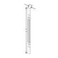 CNC Concord Park Avenue White 42" H Spindle Square