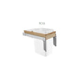 Fabuwood Allure Galaxy Seaside Pine 15" W Trash Can Door/Drawer W/Blum Slides Vanity Depth