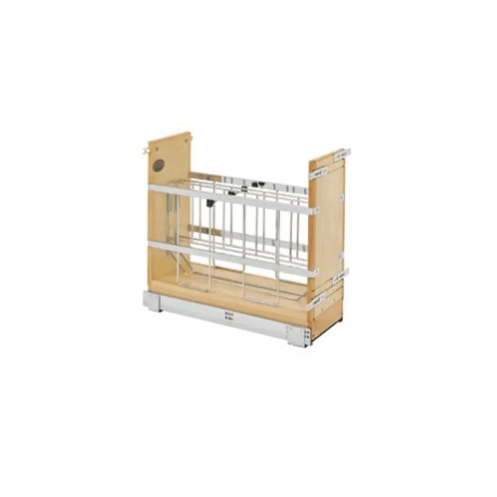 Fabuwood Allure Galaxy Seaside Pine 9" W Base Tray Divider Pull Out W/Blum Slides